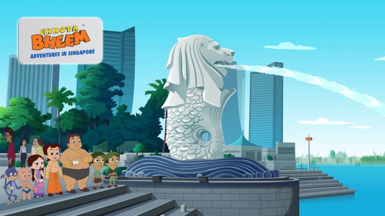 The Singapore Tourism Board, in partnership with Voot Kids,  presents “Chhota Bheem – Adventures in Singapore”