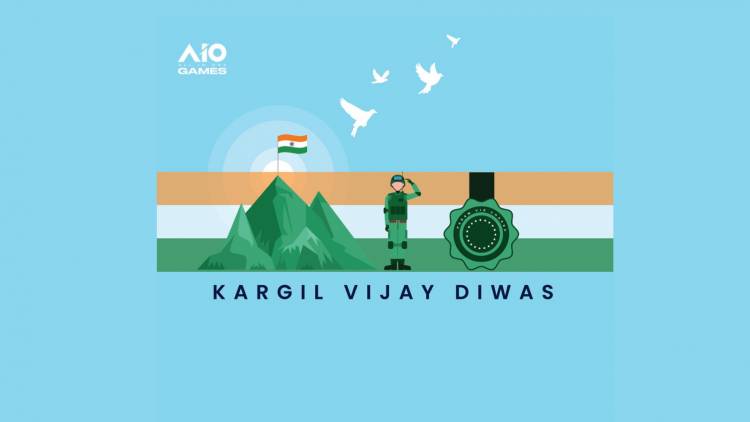 Fantasy Sports App AIO Games pays tributes to war heroes on Kargil Vijay Diwas in a unique way on Social Media