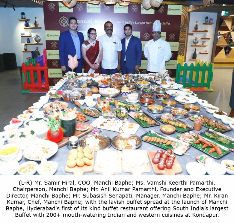 Manchi Baphè: Doors open to South India's largest multi-cuisine buffet with a fiesta of fun and food