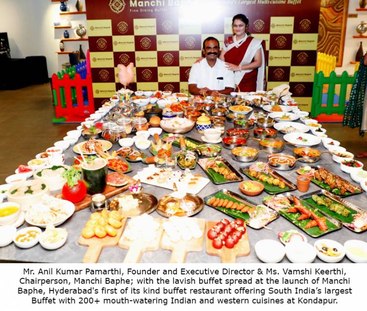 Manchi Baphè: Doors open to South India's largest multi-cuisine buffet with a fiesta of fun and food