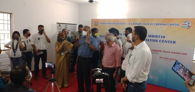 The Sathyalok Shanti Lulla MWRT -10 ,Rotary Club of Chennai Capital TANKER Foundation dialysis center