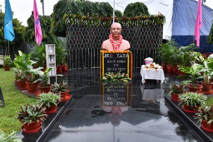 Tata Steel celebrates the pioneering spirit of Bharat Ratna JRD Tata  on his 117th Birth Anniversary