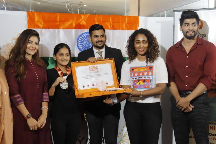 Mermaid Pose Held for the Longest  Duration – Asia Book of Records