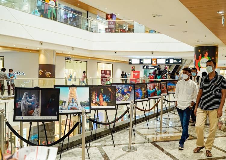 PHOENIX MARKETCITY AND PALLADIUM KICKSTARTED THEIR MADRAS DAY CELEBRATION WITH A SPECTACULAR PHOTO DISPLAY!