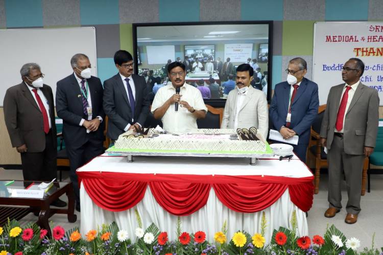எஸ்ஆர்எம் மருத்துவமனை நிறுவனர் தினத்தையொட்டி மூன்று சிறப்பு மையங்கள் திறக்கப்பட்டன