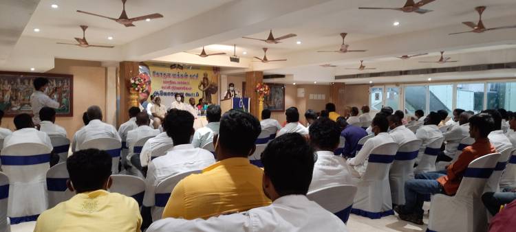 கோகுல மக்கள் கட்சியின் மாநில மாவட்ட நிர்வாகிகள் கூட்டத்தில் முக்கிய தீர்மானங்கள் சென்னை மயிலாப்பூரில் நடைபெற்றது.