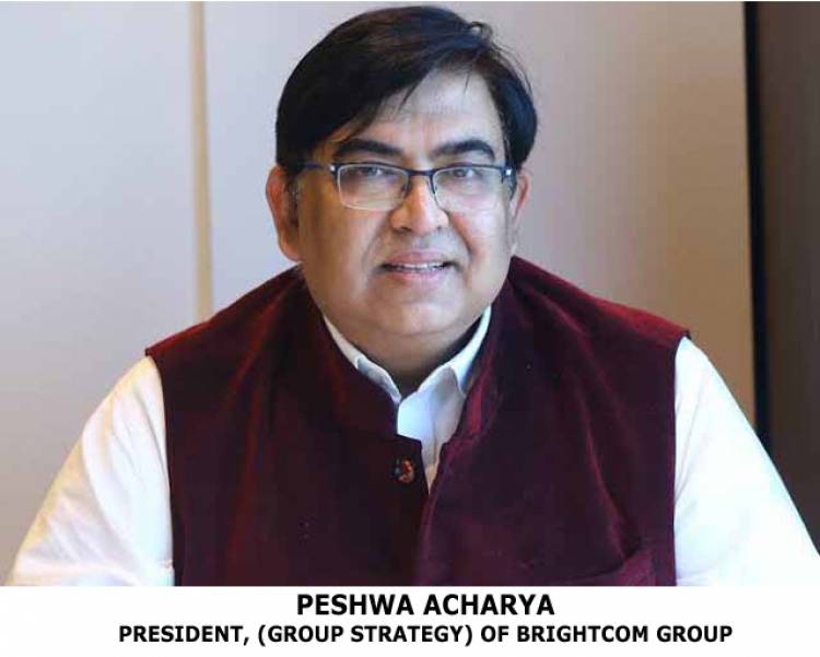 PESHWA ACHARYA TO BE THE PRESIDENT (GROUP STRATEGY) OF BRIGHTCOM GROUP