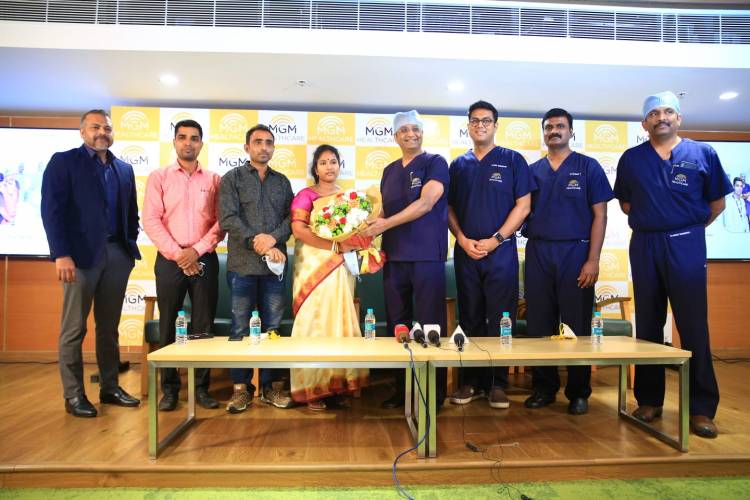 MGM Healthcare Chennai successfully performs India’s first CT guided Minimally Invasive Neuro Surgical Procedure on a patient from Bangladesh