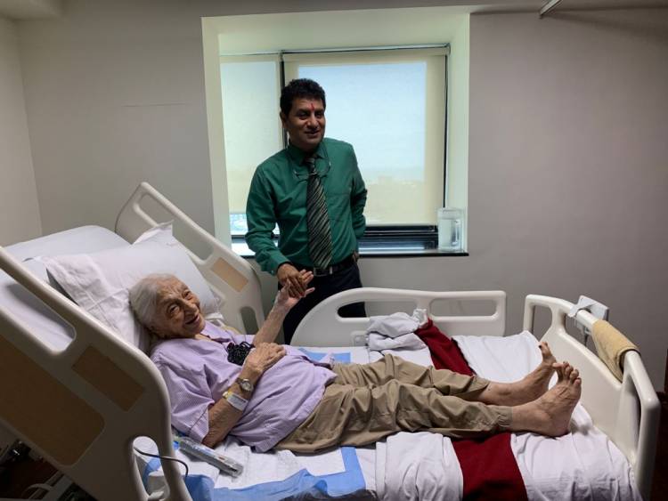 At 97 Mumbai based woman underwent a complex Primary Angioplasty In Acute Myocardial Infarction (PAMI)