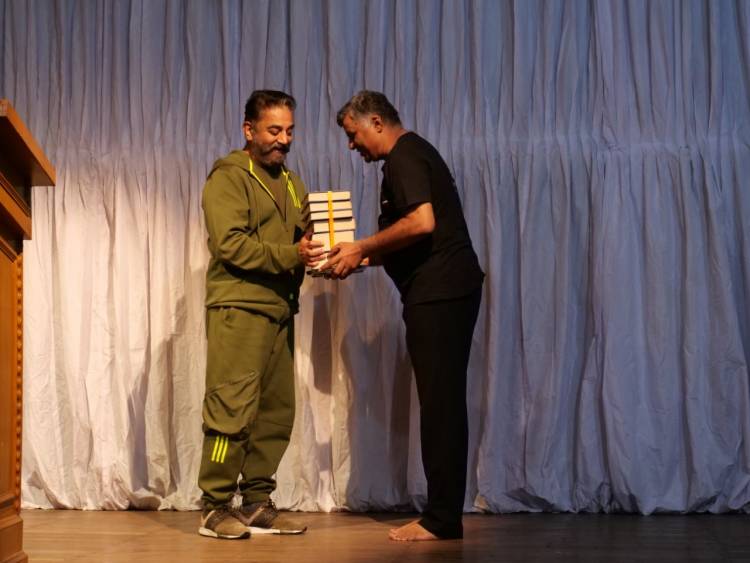 மரணத்துடனான உரையாடலாக அமைந்துள்ளது “ விநோதய சித்தம்” நாடகம் - உலகநாயகன் கமல்ஹாசன் பாராட்டு !