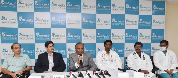 Specialists at Apollo Spectra Hospital, Ameerpet, save a precarious patient from Nigeria (Africa)