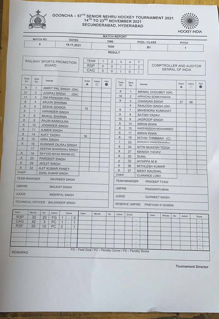 Home team SCR tastes its first loss at the hands of title holder PNB at the 'Gooncha 57th Nehru Senior Hockey Tournament’!