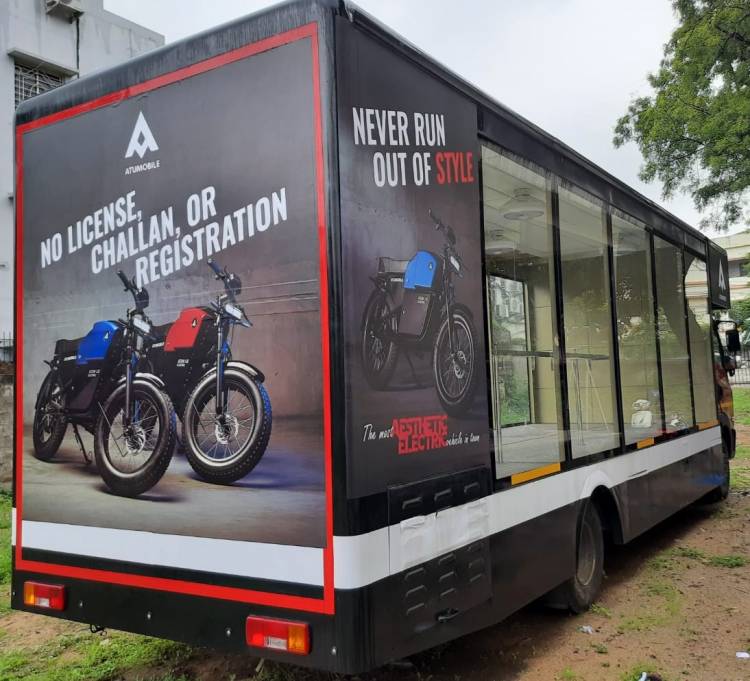 Atumobile Launches innovative way to offer Test Drives with Showroom-on-Wheels – an exciting experience zone for the EV enthusiasts.