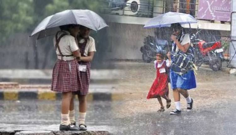 தொடர் கன மழையின் காரணமாக சென்னை  மாவட்டத்தில் உள்ள அனைத்து பள்ளிகள்  மற்றும் கல்லூரிகளுக்கு நாளை விடுமுறை