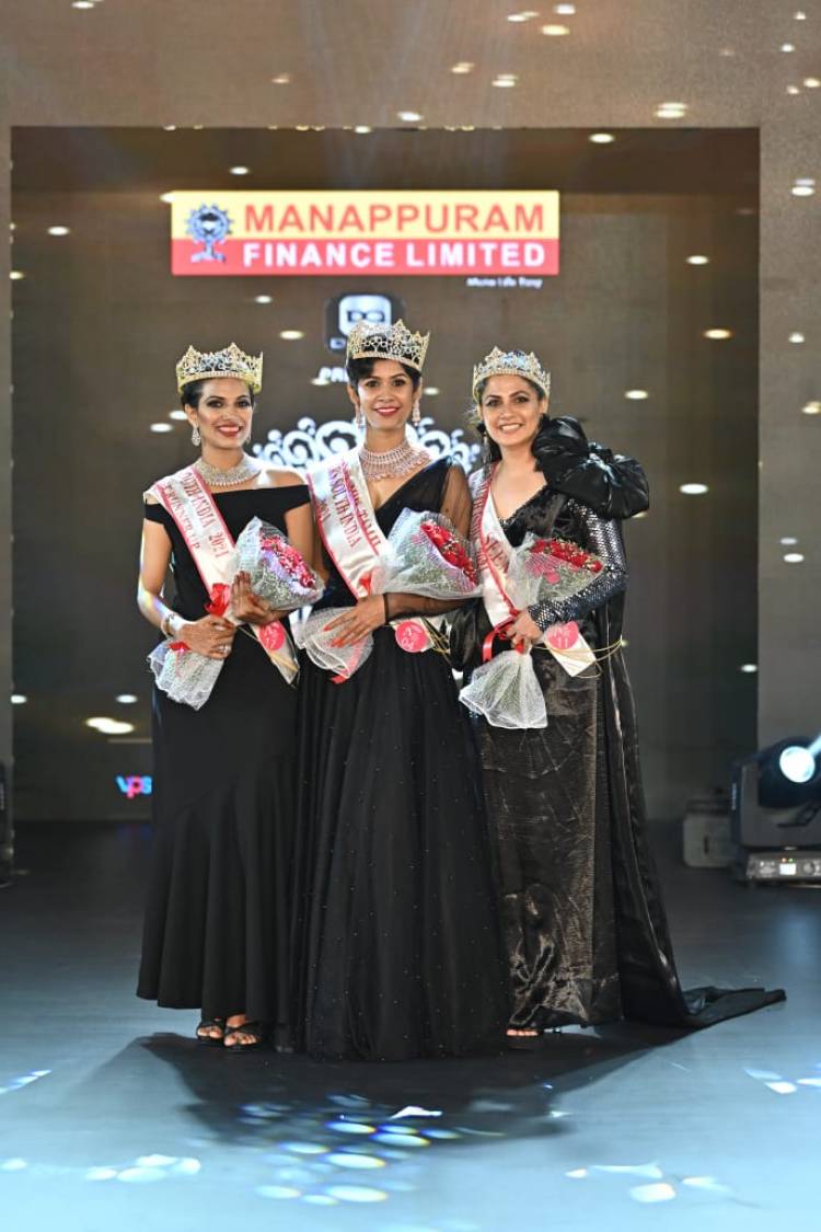 KRIPA DHARMARAJ CROWNED AS MANAPPURAM MRS SOUTH INDIA 2021