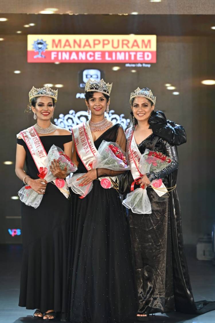 KRIPA DHARMARAJ CROWNED AS MANAPPURAM MRS SOUTH INDIA 2021