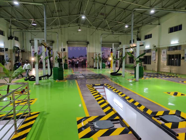  Transport department of Karnataka inaugurates Inspection & Certification (I&C) Center in Dharwad, Karnataka