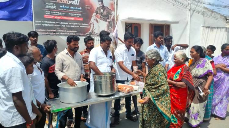 வாரம்தோறும் ஞாயிற்றுகிழமையை சமூக நலப்பணி நாளாக அறிவித்த  "தளபதி" மக்கள் இயக்கம் "