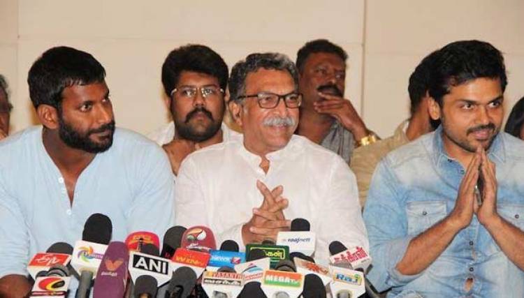 நடிகர் சங்கத்தின் செயற்குழு கூட்டம், நடிகர் சங்கத் தலைவர் நாசர் தலைமையில் இன்று கூடுகிறது