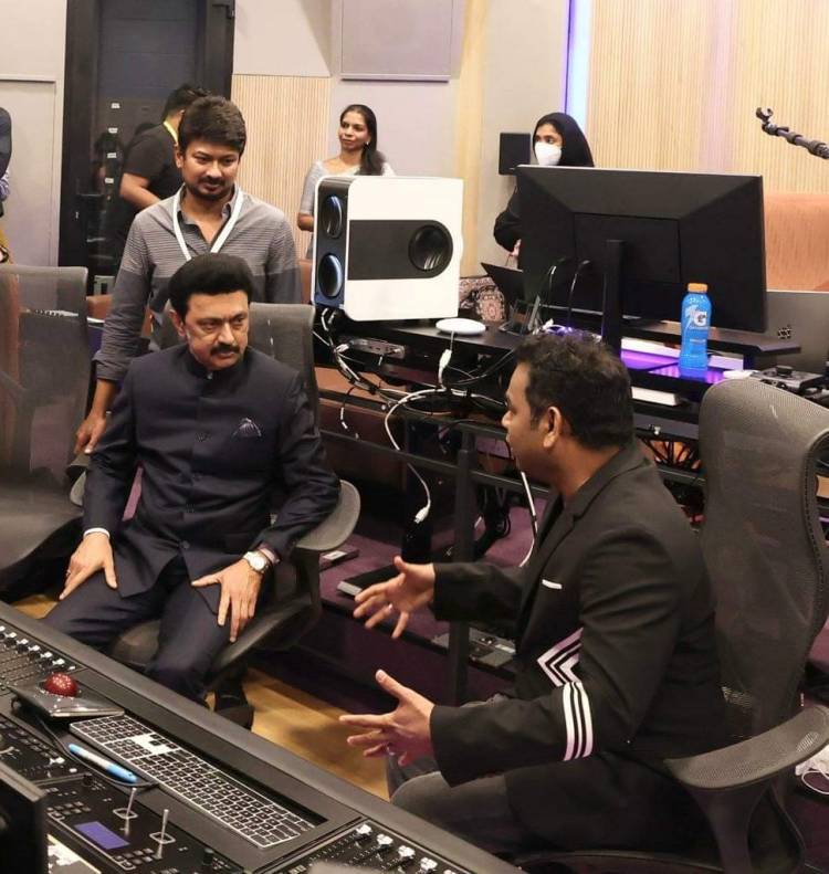 #DubaiExpo2020 பார்வையிடச் சென்ற என்னை நண்பர் 'இசைப் புயல்' A.R. Rahman