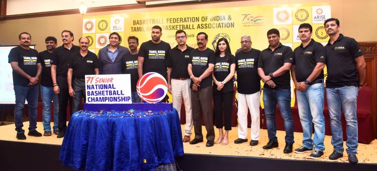71st SENIOR NATIONAL BASKETBALL CHAMPIONSHIP (MEN AND WOMEN)  ORGANISED BY TAMILNADU BASKETBALL ASSOCIATION  From 3rd to 10th April 2022 at Nehru Indoor Stadium, Chennai