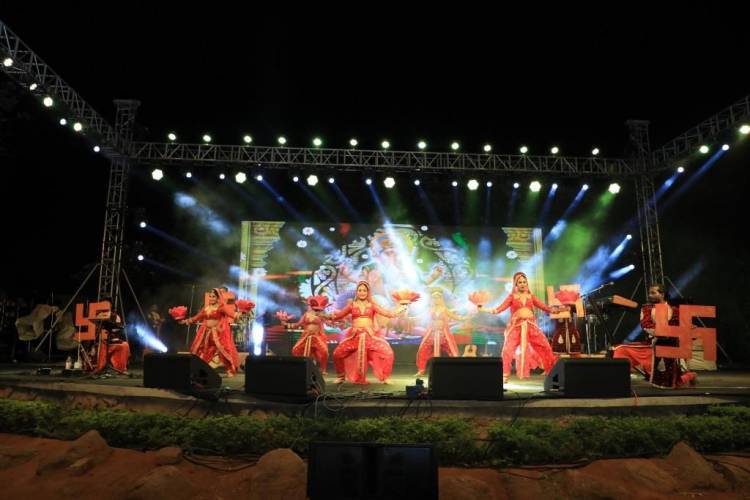 TELUGU NEW YEAR BASH 2022   Hybiz TV Telugu New Year Bash Was An Upbeat Experience For The City Music Lovers