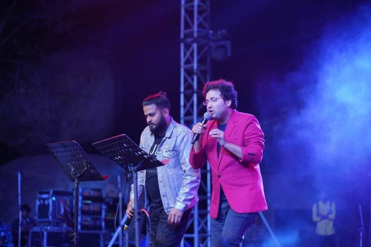 TELUGU NEW YEAR BASH 2022   Hybiz TV Telugu New Year Bash Was An Upbeat Experience For The City Music Lovers