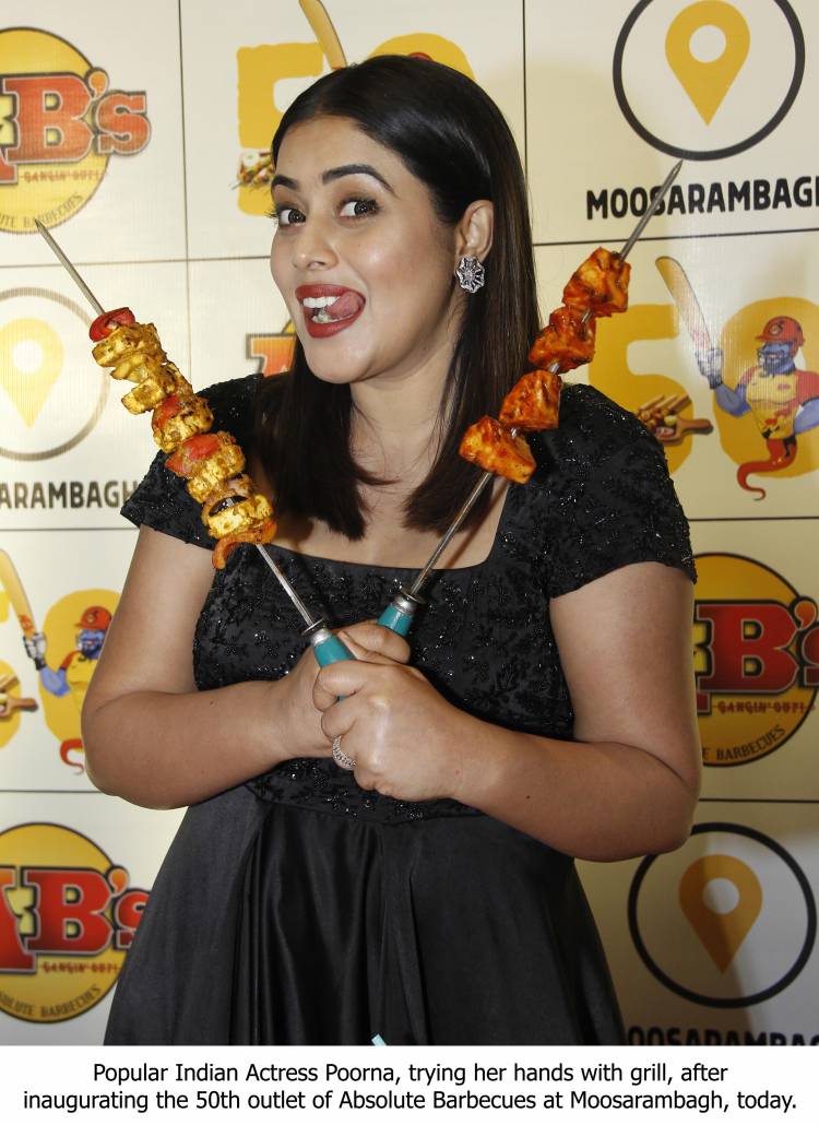 Absolute Barbecues celebrates the milestone of launching its 50th outlet at Moosarambagh, Hyderabad!