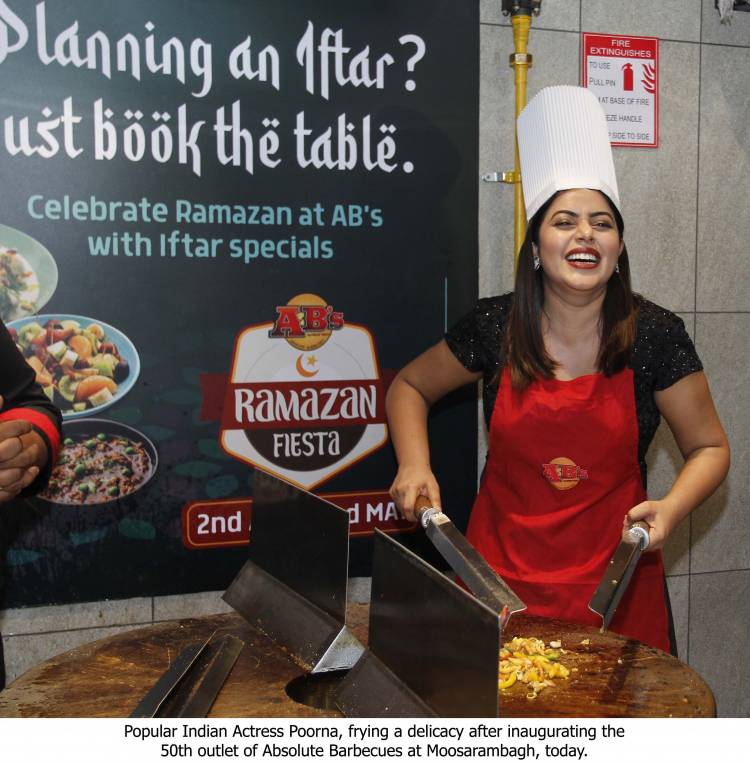 Absolute Barbecues celebrates the milestone of launching its 50th outlet at Moosarambagh, Hyderabad!