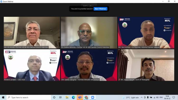 ‘AIGF KNOWLEDGE SERIES’ – MEGHALAYA EDITION CONCLUDES; HIGHLIGHTS IMPERATIVE DISCUSSIONS AROUND ONLINE GAMING