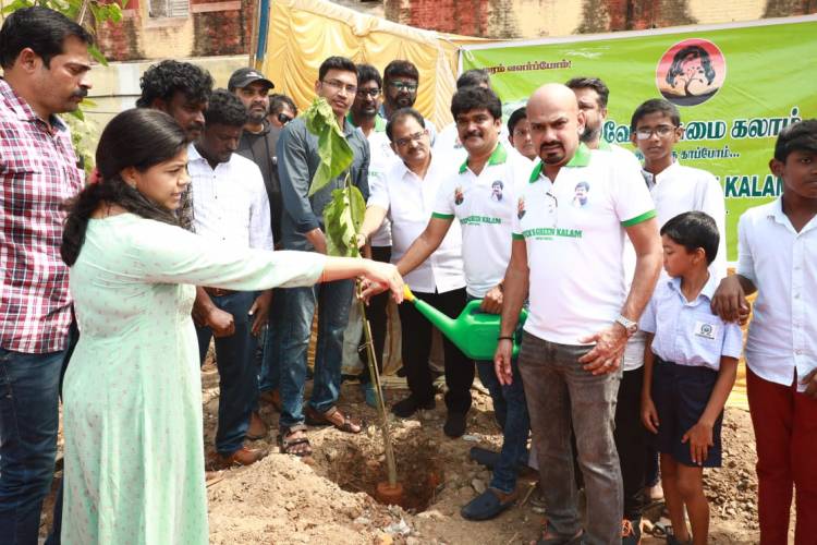 விவேக் நினைவு நாளன்று புத்துயிர் பெற்றிருக்கும் கிரீன் கலாம், 1 கோடி மரங்களை விரைவில் நட திட்டம் 