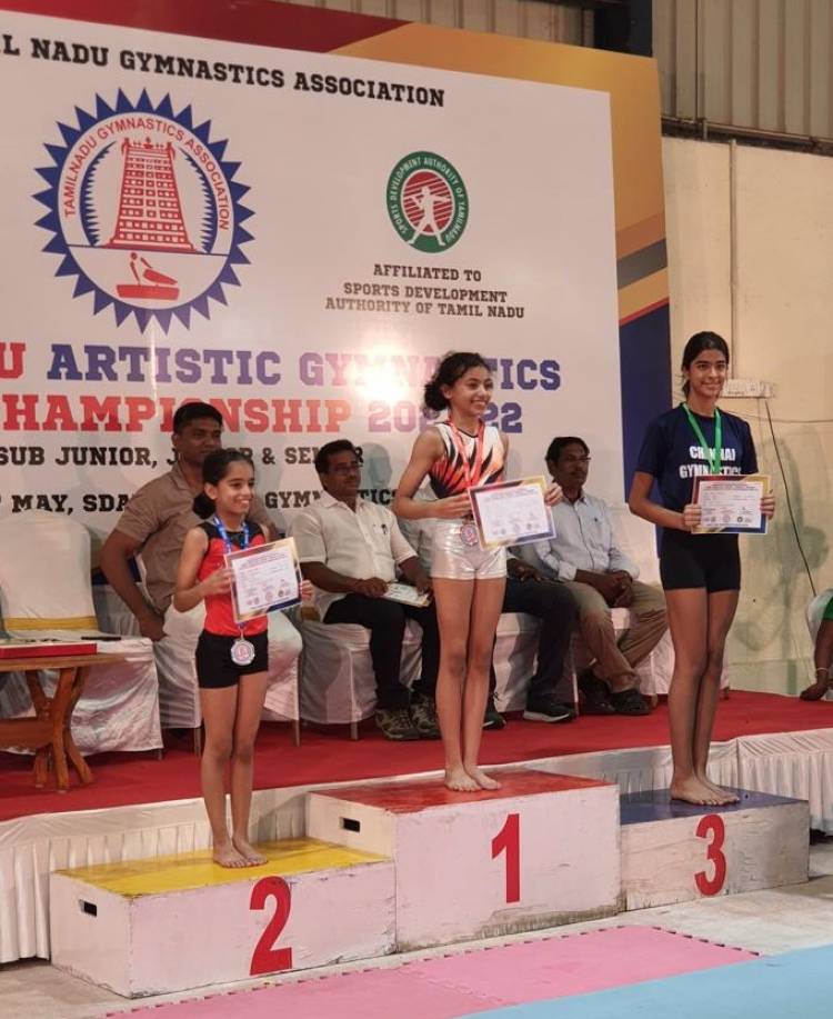  OCEANA THOMAS WINS BIG AT THE TAMIL NADU STATE SUB JUNIOR CHAMPIONSHIP