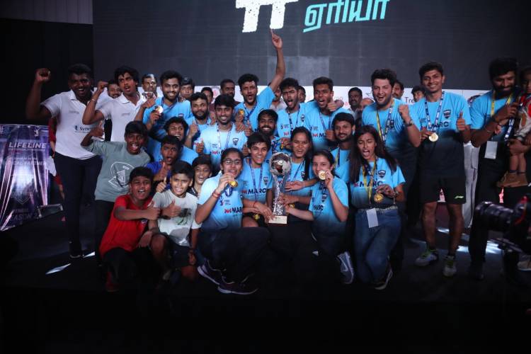 MARINA DOLPHINS EDGE OUT NAMAKKAL KILLADIS– CROWNED AS THE CHAMPIONS OF TAMILNADU BADMINTON SUPER LEAGUE - SEASON 2 