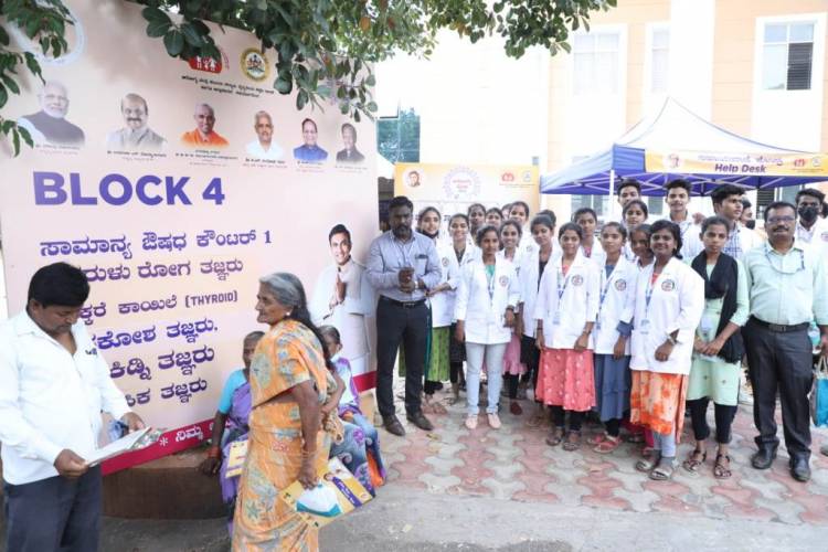  Dr K Sudhakar Foundation receives world record for conducting a free health camp for 2 lakh people
