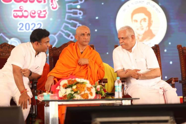  Dr K Sudhakar Foundation receives world record for conducting a free health camp for 2 lakh people