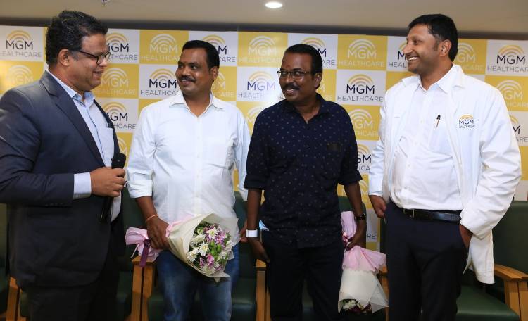 MGM HEALTHCARE DOCTORS OVERCOME BLOOD GROUP BARRIER IN LIVER TRANSPLANT  SURGERY