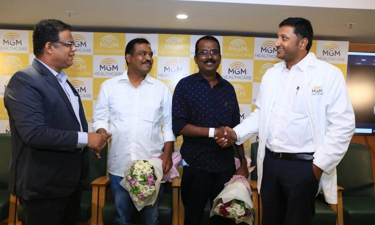 MGM HEALTHCARE DOCTORS OVERCOME BLOOD GROUP BARRIER IN LIVER TRANSPLANT  SURGERY