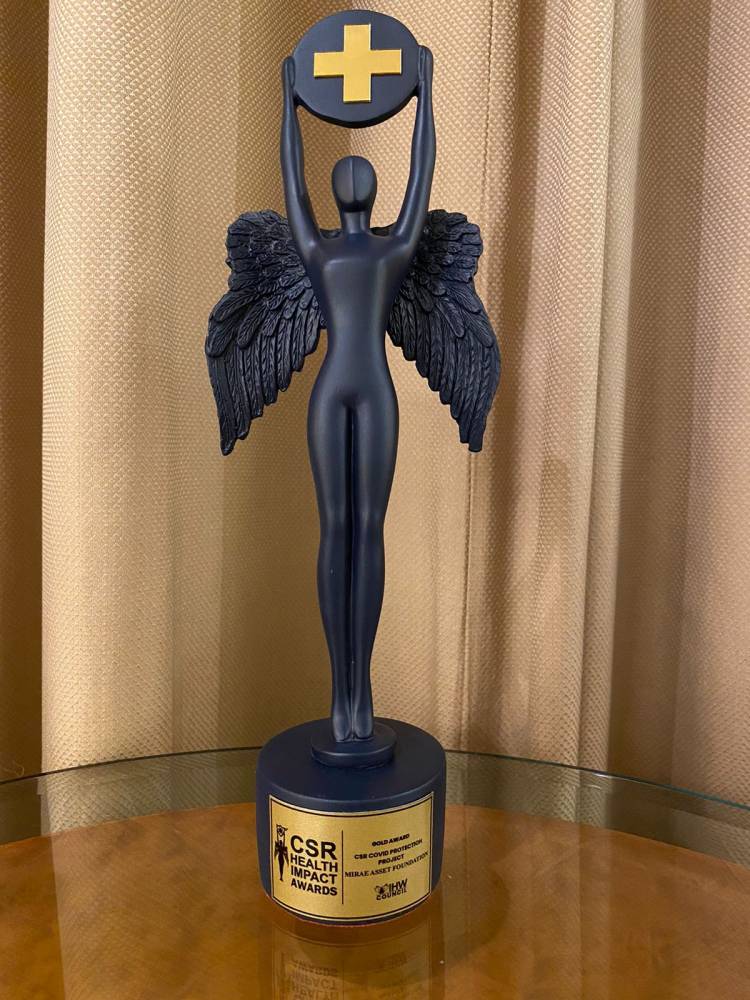 Mirae Asset Foundation wins CSR Health Impact Award IHW Council presents award under CSR Covid Protection Project category