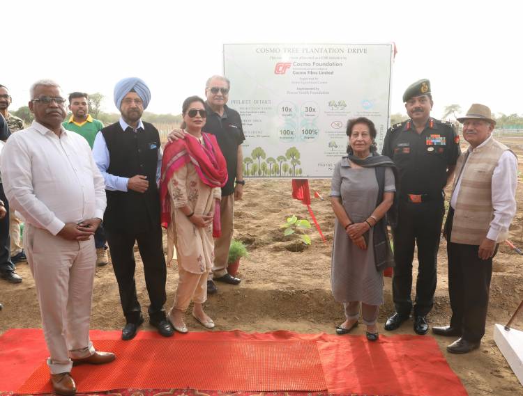 Only One Earth: Cosmo Foundation plants 15,000 trees