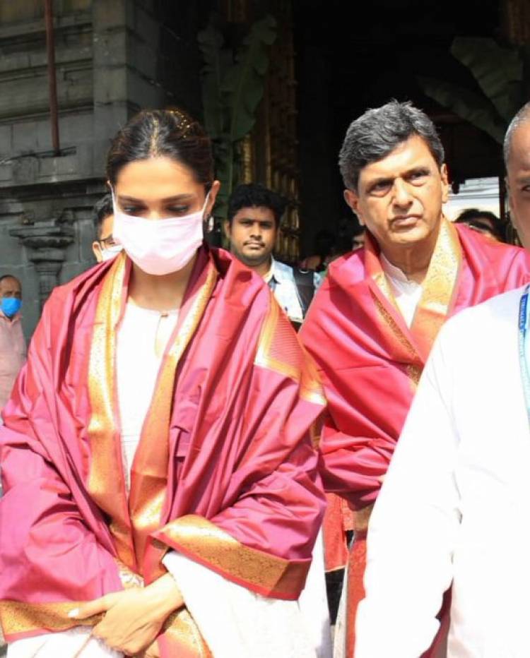 திருப்பதியில் தீபிகா படுகோனே