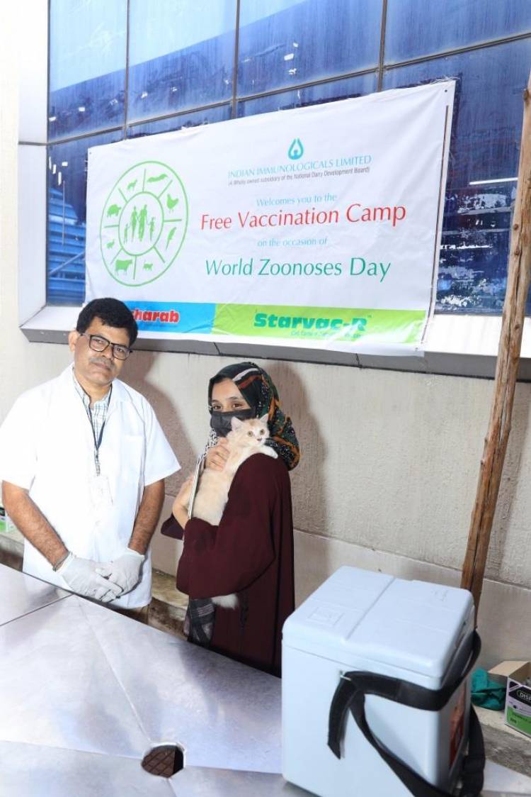 Indian Immunologicals hosts massive Anti-rabies vaccine drive on World Zoonosis Day 2022
