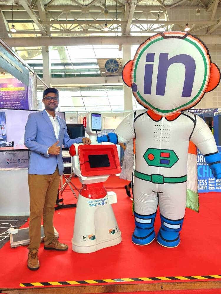 Zini, India’s first AI Bot, shines at the Digital India Week, inaugurated by Prime Minister Narendra Modi