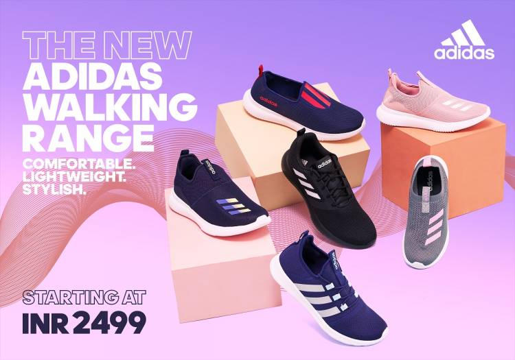adidas India launches a new range of walking shoes starting INR 2499