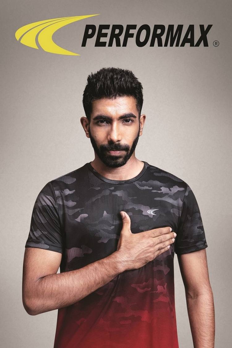PERFORMAX ACTIVEWEAR SIGNS JASPRIT BUMRAH AS BRAND AMBASSADOR