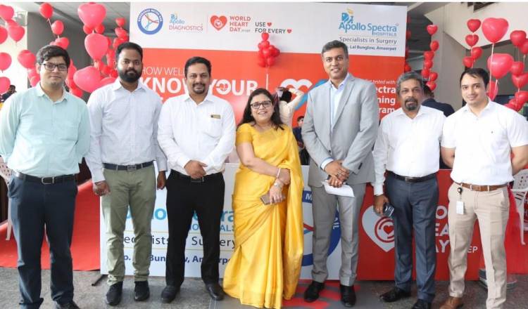Apollo Hospitals & HMR, conduct Free Cardiac Screening to commemorate the World Heart Day at Ameerpet Metro Station!