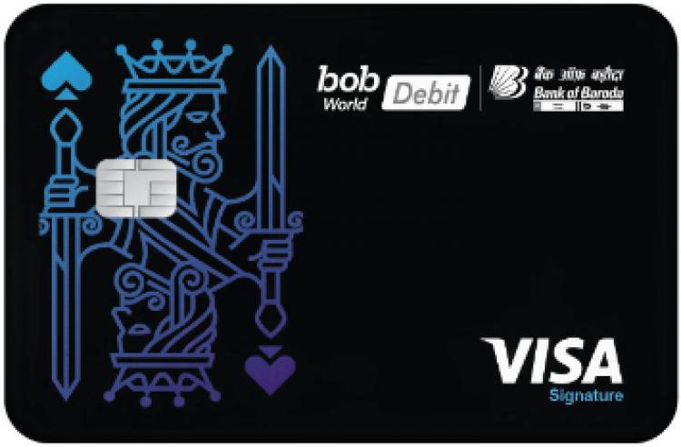 Bank of Baroda launches two Premium Debit Cards with Visa  bob World Opulence (Metal Edition) and bob World Sapphire Cards