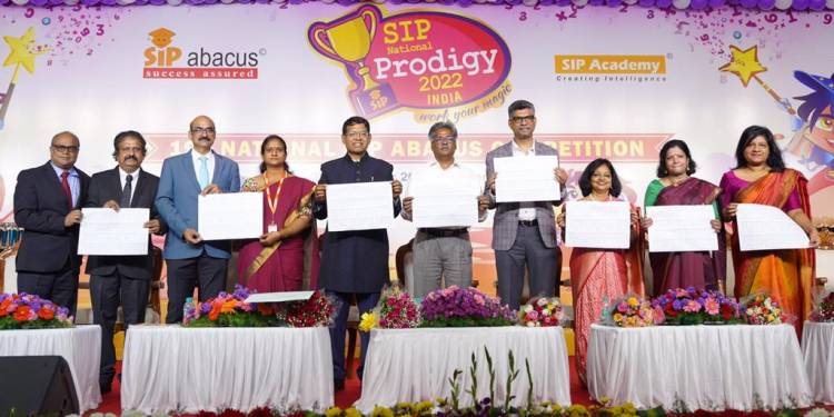 Chennai hosts the prestigious  SIP Abacus National Prodigy 2022