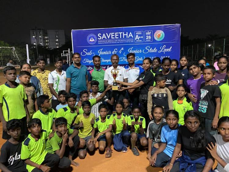 சப் ஜூனியர் மற்றும் ஜூனியர் பிரிவுகளுக்கான மாநில அளவிலான இலக்கு பந்து போட்டி