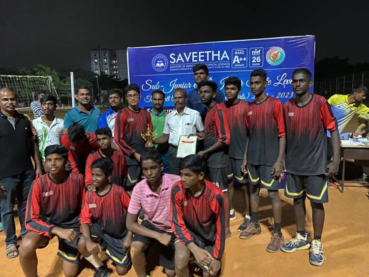 சப் ஜூனியர் மற்றும் ஜூனியர் பிரிவுகளுக்கான மாநில அளவிலான இலக்கு பந்து போட்டி