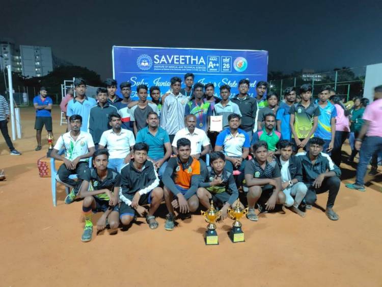 சப் ஜூனியர் மற்றும் ஜூனியர் பிரிவுகளுக்கான மாநில அளவிலான இலக்கு பந்து போட்டி